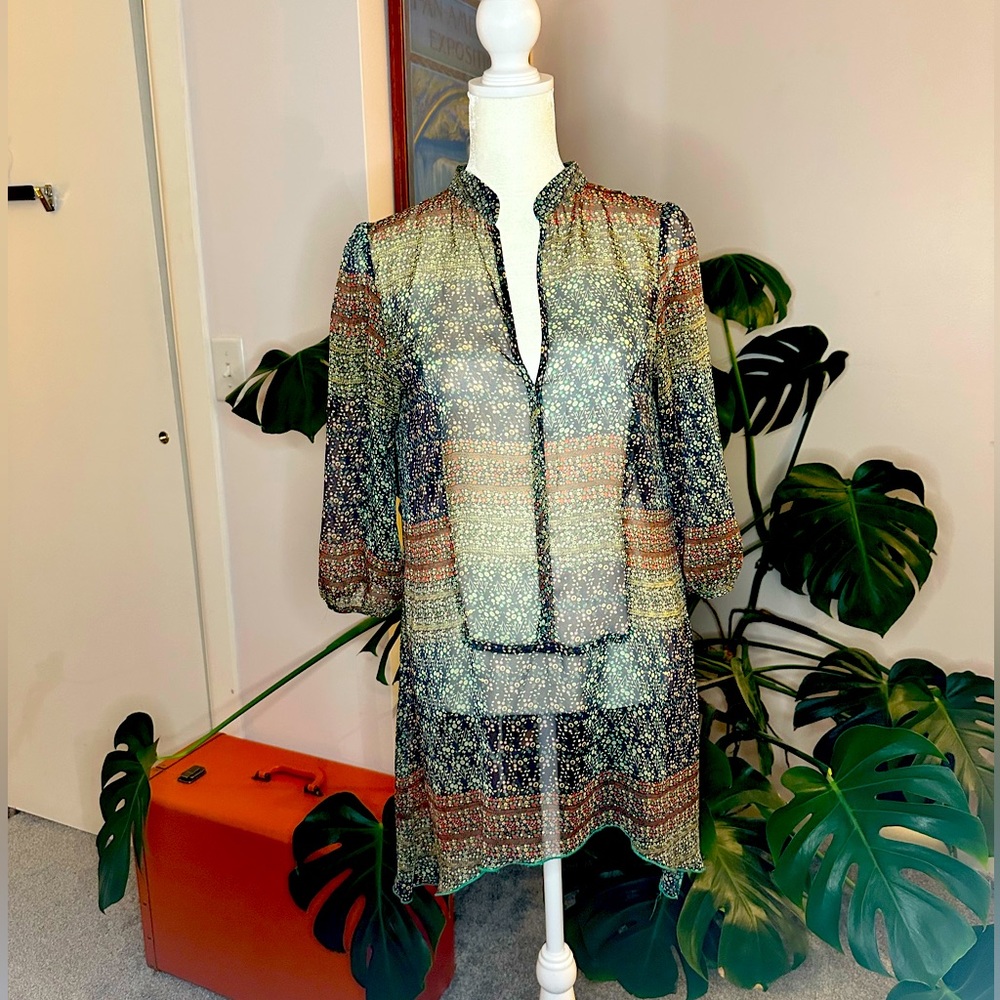 Sheer tunic